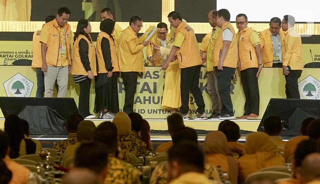 Secara resmi, Bahlil Lahadalia terpilih menggantikan Airlangga Hartarto sebagai Ketua Umum Partai Golkar. (Liputan6.com/Herman Zakharia)