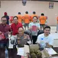 Kapolresta Gorontalo Kota, Kombespol Ade Permana saat menggelar Konfrensi Pers Kasus Narkoba (Arfandi Ibrahim/Liputan6.com)