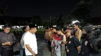 Polisi mengamankan puluhan pesilat meresahkan warga di Jombang. (Istimewa)