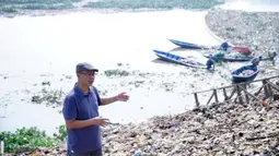 Indra Darmawan adalah sosok yang berperan penting dalam Yayasan Bening Saguling. Berdiri sejak 2014, yayasan ini fokus pada masalah lingkungan, terutama di sekitar Sungai Citarum. (Dok. BRI)
