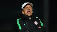 Pelatih Timnas Nigeria, Gernot Rohr (AFP)