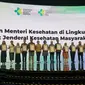 PT PAMA salah satu penerima penghargaan dari Kemenkes RI yang melaksanakan K3 Nasional.