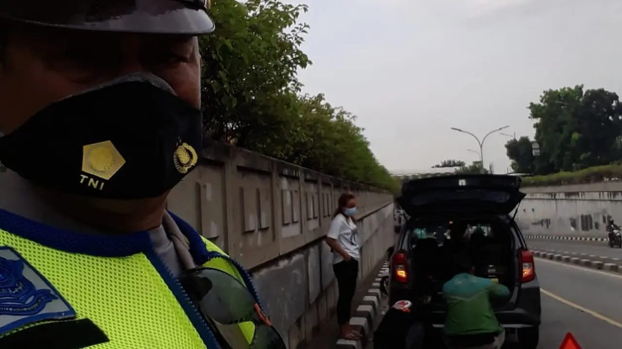 Foto Viral yang di TMC Polda Metro Jaya