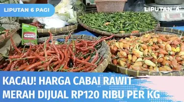 Harga cabai rawit merah di Pasar Baru Karawang melonjak. Kini menyentuh harga Rp 120 ribu per kilogram. Selain cabai rawit merah, harga bawang merah, cabai besar juga turut naik. Akibat kenaikan, pedagang mengeluh karena penjualan menurun.