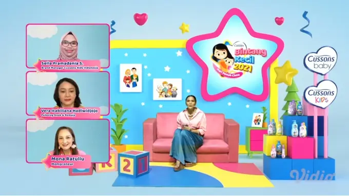 Angkat Tema 'Hari Penuh Cinta', Begini Keseruan Acara Peluncuran Cussons Bintang Kecil  2021