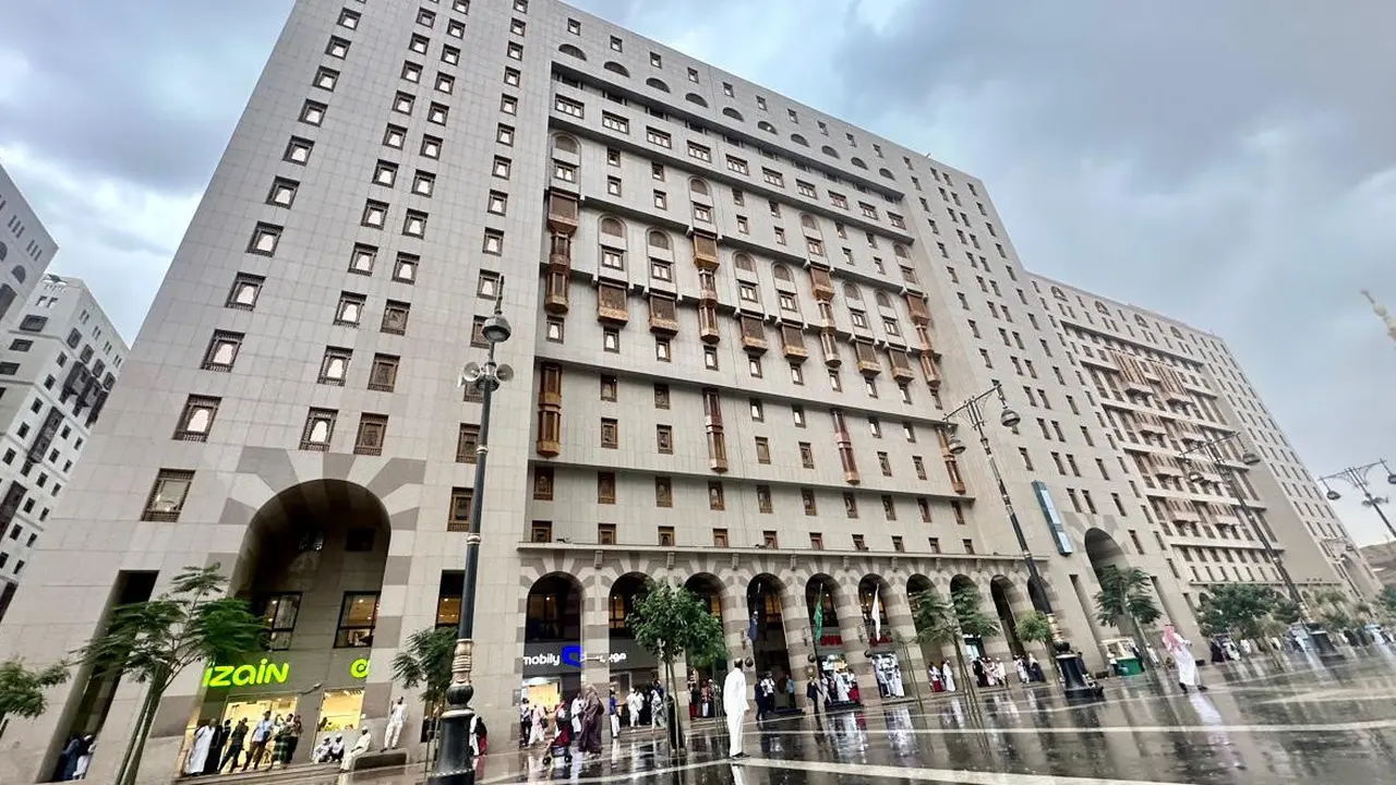 Hotel di Madinah yang ditempati jemaah haji Indonesia. (Foto: Kemenag)