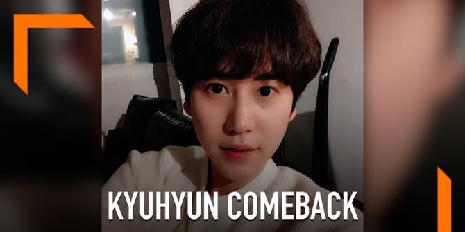 VIDEO: Selesai Wamil, Kyuhyun 'SUJU' Siapkan Album Baru