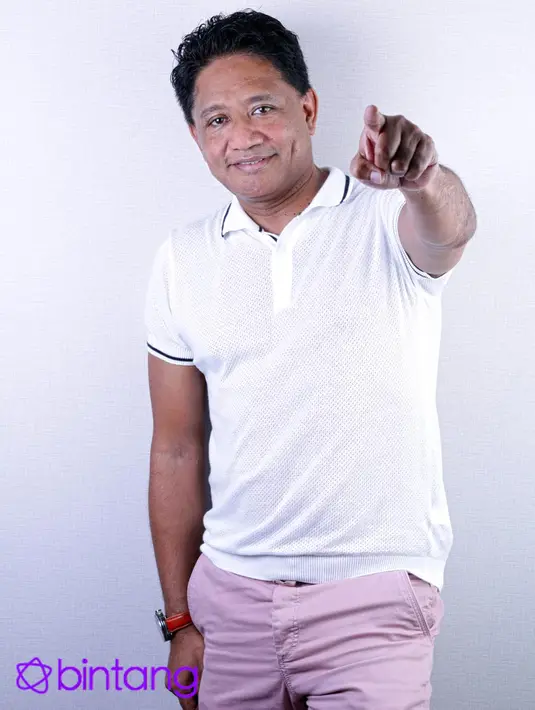 Andre Hehanussa berharap almbum ketujuhnya ini dapat diterima masyarakat Indonesia dan juga dunia internasional. (Febio Hernanto/Bintang.com)