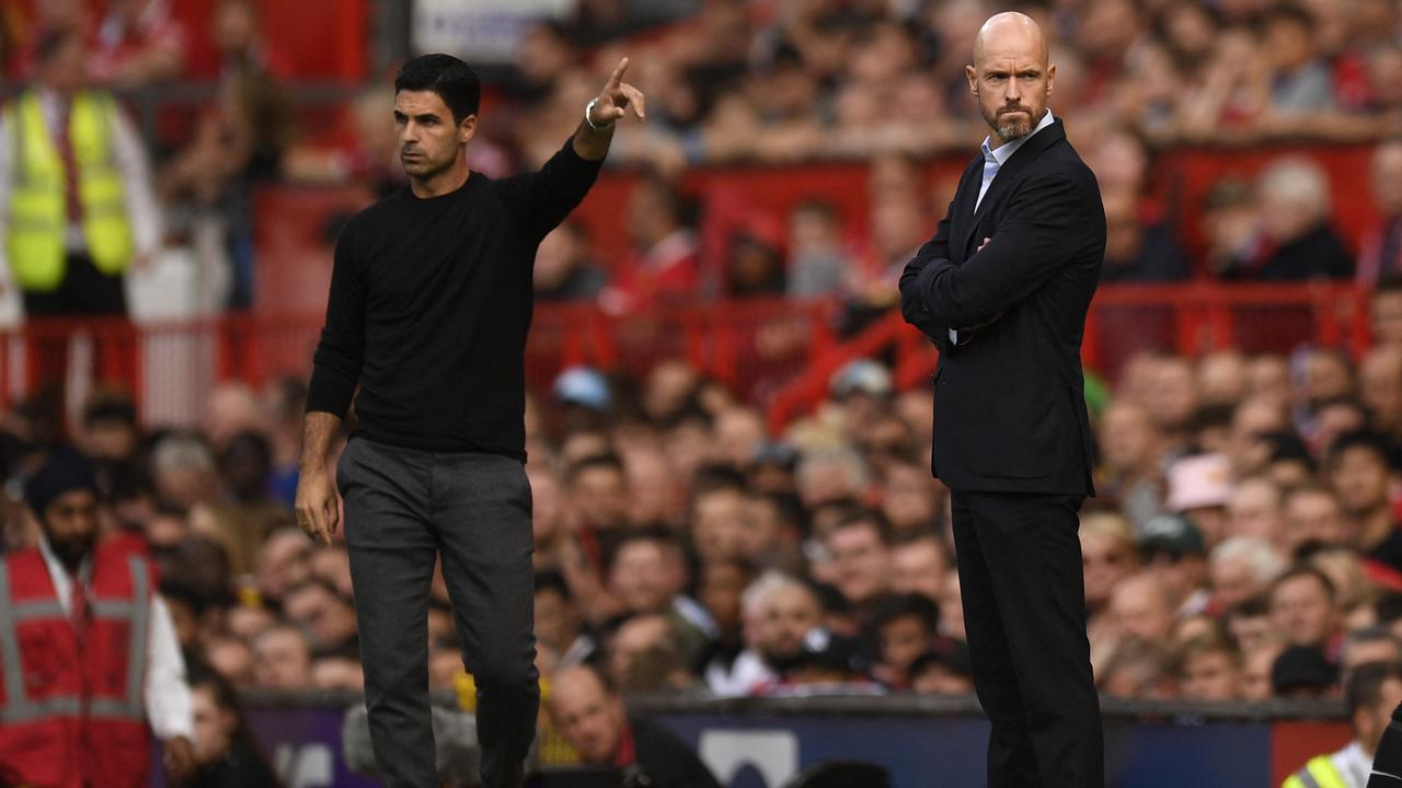 Mikel Arteta - Arsenal - Erik ten Hag - Manchester United