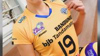 Pemain tim nasional bola voli Turki, Ceren Kapucu, menjadi kekuatan&nbsp;Bandung bjb Tandamata di PLN Mobile Proliga 2023. (Doc bjb)
