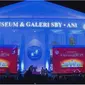 Presiden ke-6 Republik Indonesia Susilo Bambang Yudhoyono meresmikan Museum dan Galeri SBY-Ani di Pacitan, Jawa Timur, Jumat (17/8/2023). (Liputan6.com/Fachrur Rozie)