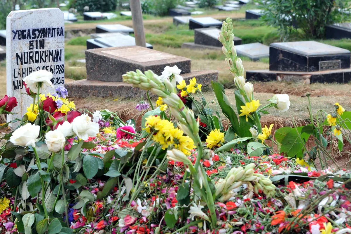 Penampakan Makam Olga Syahputra 