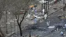 Petugas forensik saat memeriksa lokasi meledaknya bom bunuh diri di Ankara , Turki 14 Maret 2016. Peristiwa tragis ini setidaknya menewaskan 34 orang dan melukai 125 orang. (REUTERS / Umit Bektas)