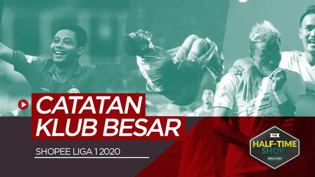 VIDEO: Catatan Klub-Klub Besar Jelang Pekan Kedua Shopee Liga 1 2020