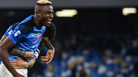 Striker&nbsp;Napoli Victor Osimhen. (Tiziana FABI / AFP)