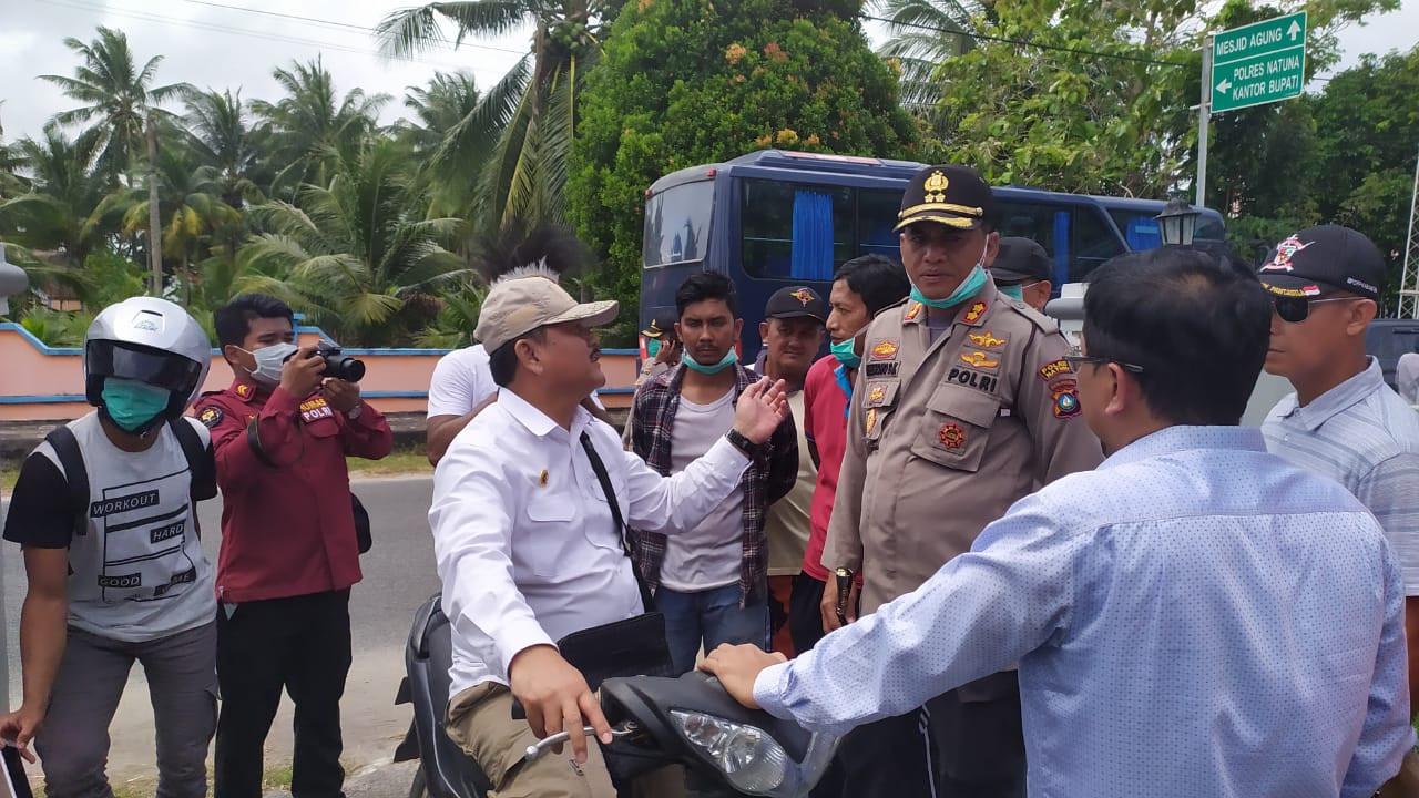 Demo warga Natuna berakhir kondusif