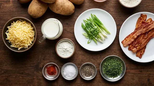 Resep potato wedges dengan saus keju