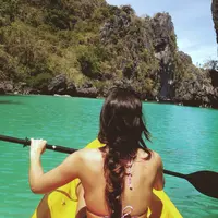Secret Lagoon, El Nido, Palawan, Filipina. (wanderlouise.com) 