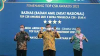 BAZNAS Raih 3 Penghargaan TOP CSR Award 2021