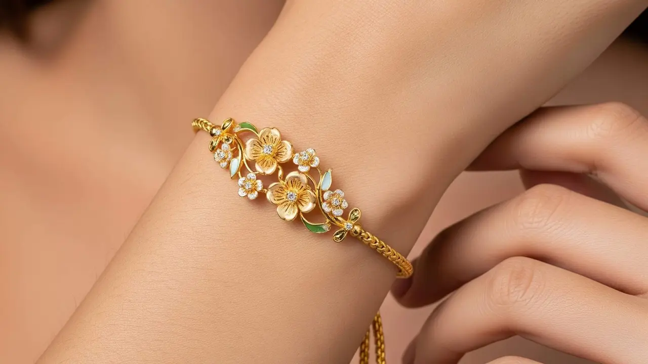 Gelang Emas Serut Ringan Harga Rp2 Jutaan
