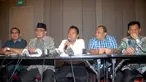 Dewan Pengurus Pusat Partai Persatuan Pembangunan (PPP) usai menggelar rapat pengurus harian DPP PPP di Jakarta,(10/9/14). (Liputan6.com/Johan Tallo)