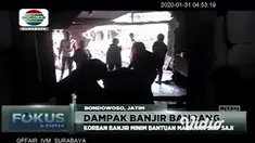 Korban banjir bandang di Kecamatan Ijen, Bondowoso, Jawa Timur mengalami krisis air bersih setelah saluran air rusak diterjang banjir. Kondisi tersebut diperparah dengan masih minimnya pasokan makanan siap saji, di hari pertama pasca banjir bandang m...