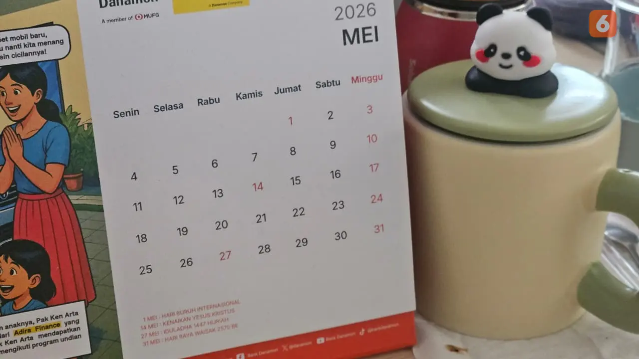 Ilustrasi Kalendar (Foto: Aditya Eka Prawira/Liputan6.com)