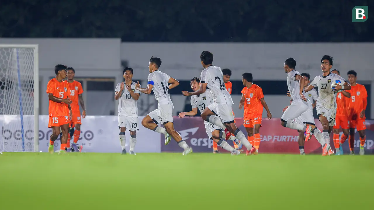 Foto: TC Tahap Pertama Timnas Indonesia U-22 Diakhiri dengan Laga Imbang Melawan India