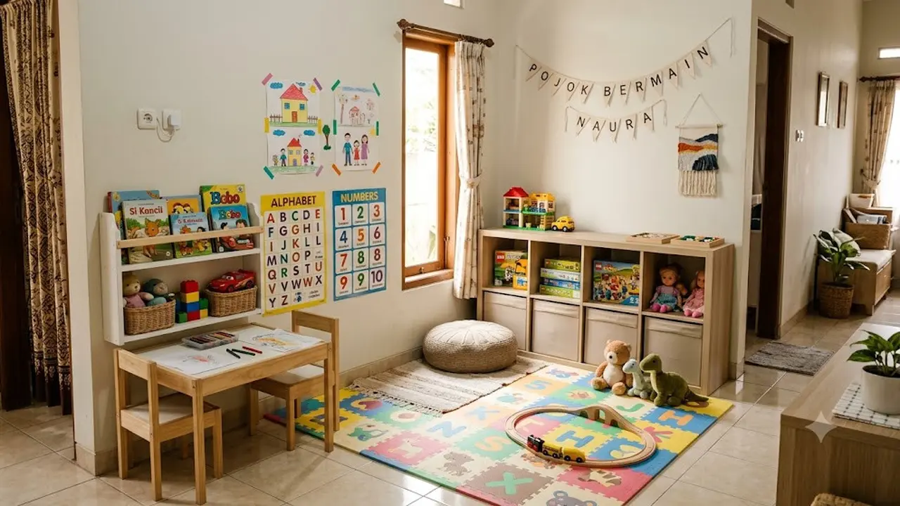9 Cara Membuat Sudut Rumah Jadi Tempat Bermain Anak, Si Kecil Betah Beraktivitas