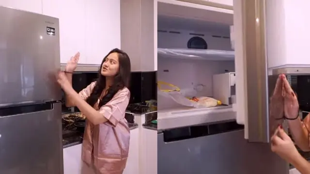 6 Potret Apartemen Mewah Salshabilla Adriani, Isi Kulkasnya Curi Perhatian