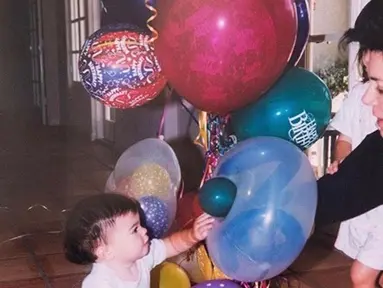 Potret masa kecil Kylie Jenner. (Foto Instagram - kyliejenner )