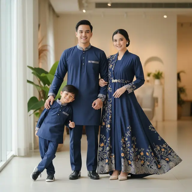Busana Lebaran 2026 untuk Keluarga Muda (Gemini AI)