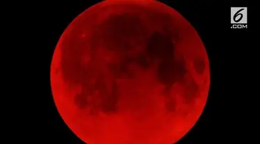 Gerhana bulan 'Micro Blood Moon' akan terjadi pada 28 Juli 2018. LAPAN memprediksi gerhana ini akan menjadi gerhana paling lama yang bisa disaksikan.