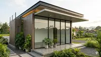 7 Desain Rumah Minimalis Atap Datar di Desa, Simpel Tapi Menawan