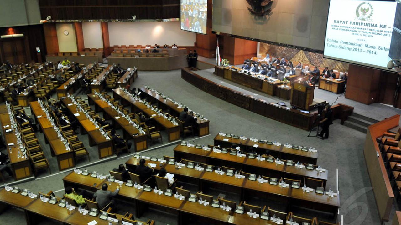 206 Anggota DPR Tak Hadiri Rapat Paripurna Perdana