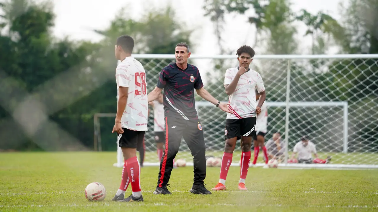Foto Liga 1: Tanpa Marc Klok, Pemain dan Pelatih Persija Jakarta Sudah Klop Jelang Liga 1 2021