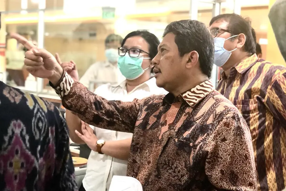 Direktur Utama BPJS Kesehatan Prof Ali Ghufron Mukti di Bali, Rabu (12/10/2022).