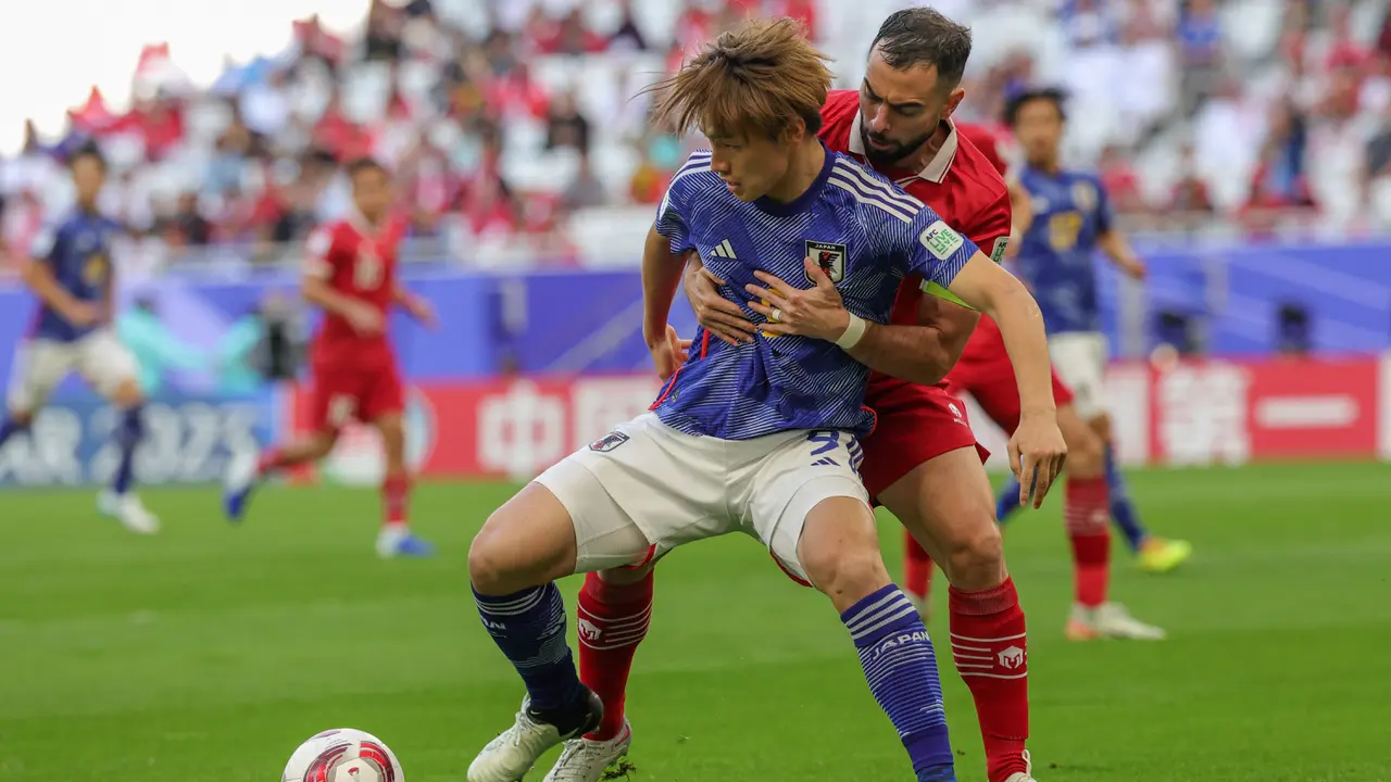 Jordi Amat - Timnas Jepang Vs Timnas Indonesia di Piala Asia 2023