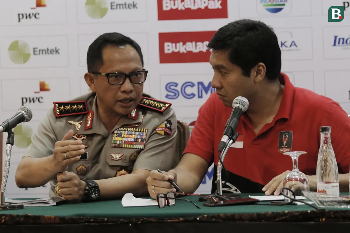 Konferensi Pers Jelang Final Piala Presiden 2018