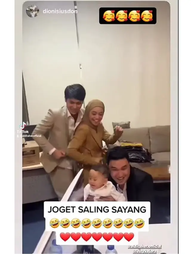 Kisahnya Pernah Dibuat Lagu, Ini 6 Potret Aldi Taher Bertemu Lesti dan Rizky Billar
