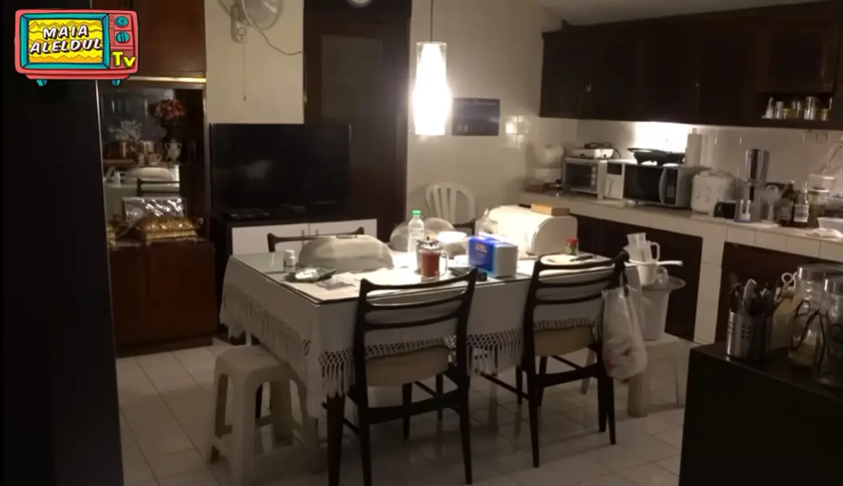 Rumah masa kecil Maia Estianty (Youtube/MAIA ALELDUL TV)