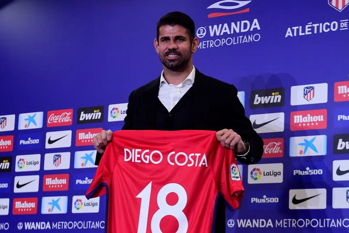 Penyerang Atletico Madrid, Diego Costa