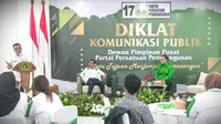 Dewan Pimpinan Pusat Partai Persatuan Pembangunan (DPP PPP) menggelar Pendidikan dan Pelatihan (Diklat) Komunikasi Publik dengan peserta 25 kader muda, Sabtu (5/8/2023).  (Foto: Dokumentasi PPP).