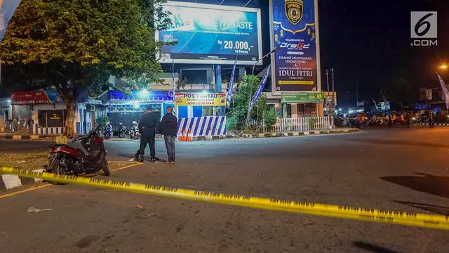 Bom Bunuh Diri Ledakan Pospol Kartasura, Polisi Gelar Olah TKP
