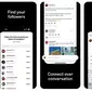 Tampilan Threads, aplikasi Instagram besutan Meta untuk menyaingi Twitter (Tangkapan layar App Store)