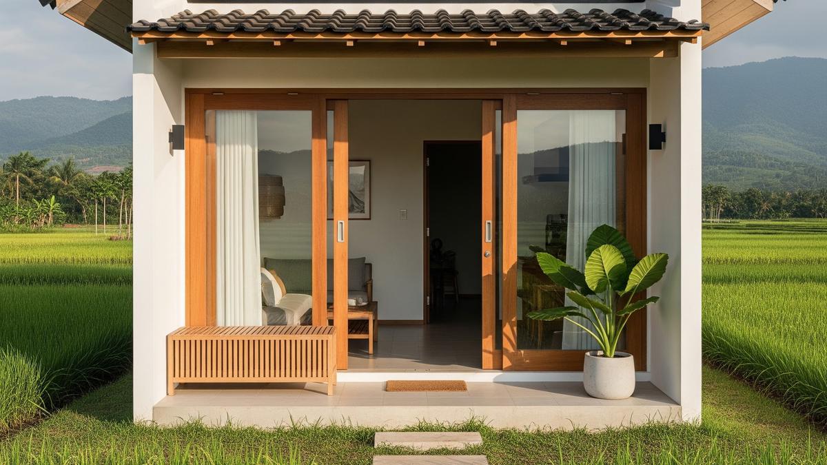 7 Denah Rumah Japandi Sederhana Ukuran 5x7 Biaya Rp50 Juta, Fungsional dan Estetis