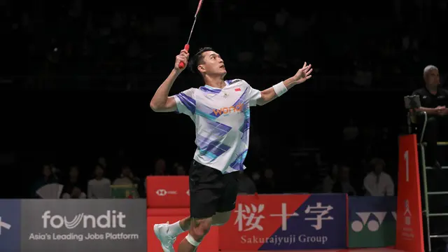 Jonatan Christie - Kumamoto Masters 2024 - Bulu Tangkis