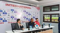 Pelatih Timnas Indonesia, Patrick Kluivert menyebut mental anak asuhnya sangat bagus sehingga memengaruhi permainan dan meraih kemenangan 6-0 atas Taiwan pada FIFA Matchday. (Liputan6.com/Dian Kurniawan)