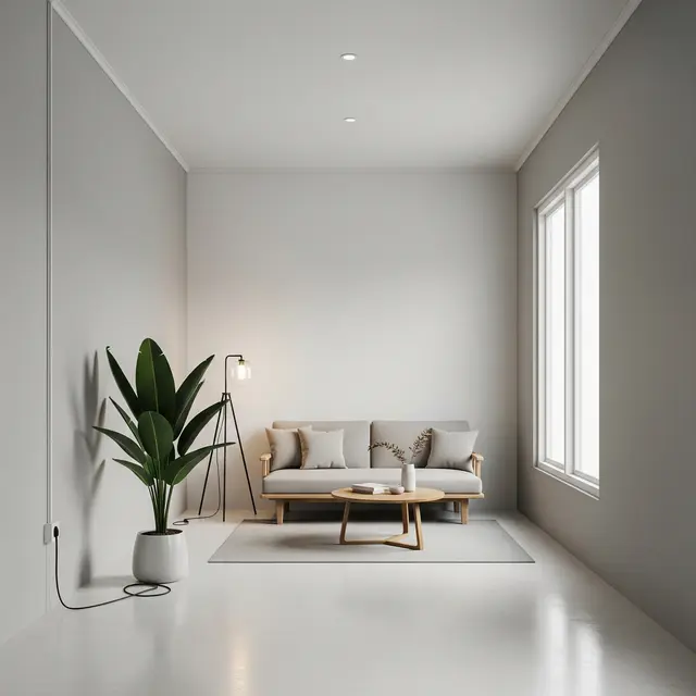 Inspirasi Ruang Tamu Sempit Sederhana Minimalis