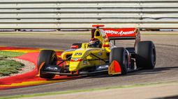 Aksi Sean Gelael di Lintasan 2 (istimewa).